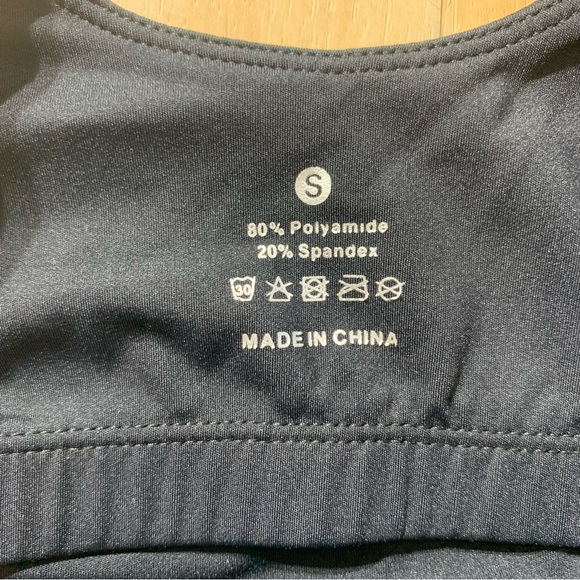 Tank Top Black Size Small - Picture 3 of 5